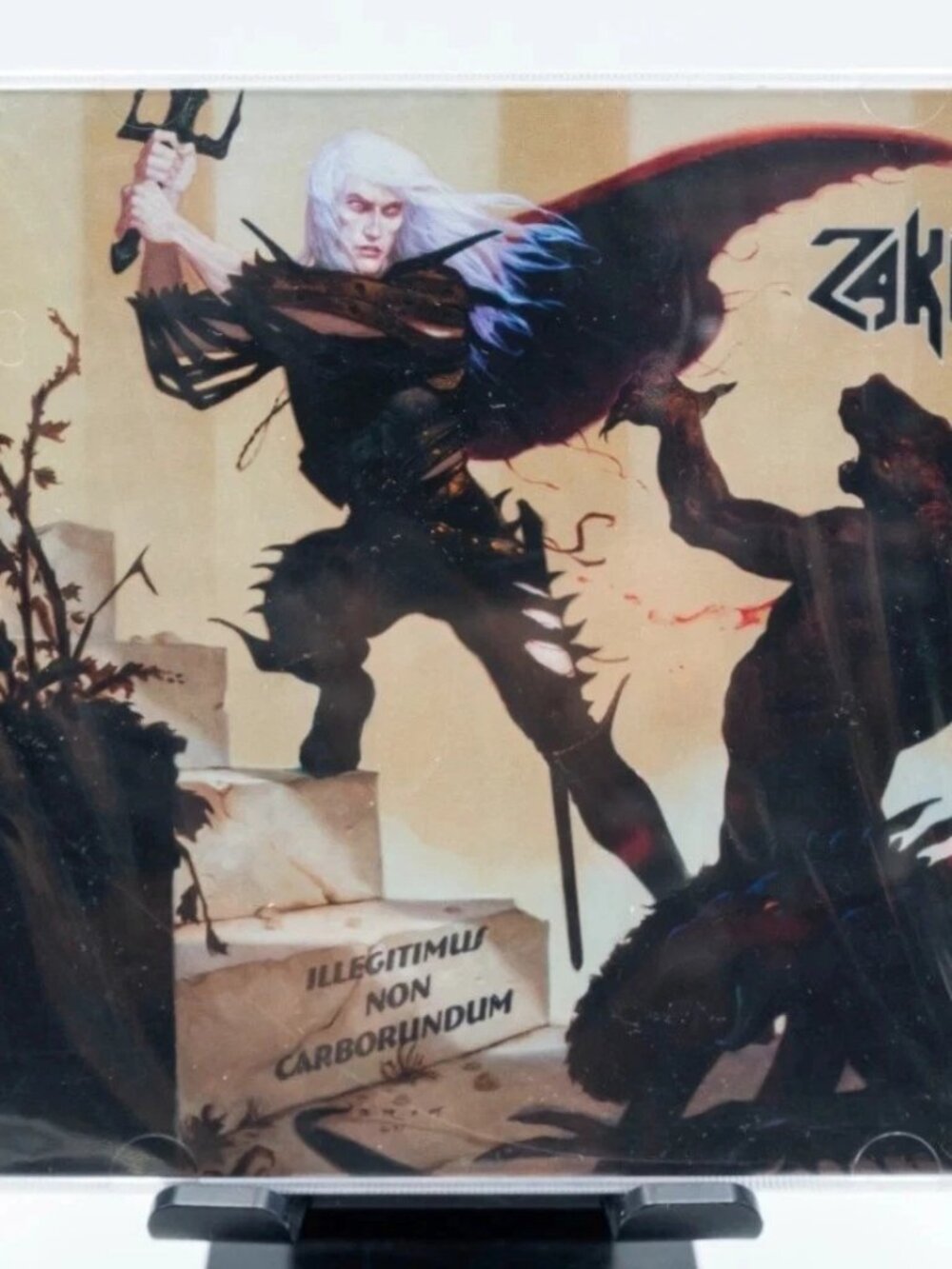 Vtg Y2K Zakas CD Illegitimus Non Carborundum Industrial Avant Garde Metal Sealed
